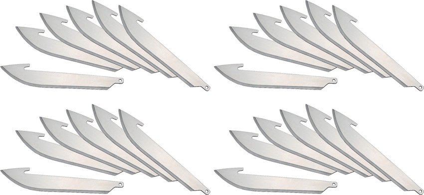 Outdoor Edge Drop Point Blades Pack of 24 RR35-24