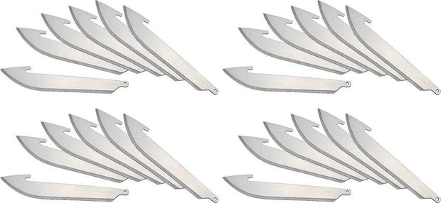 Outdoor Edge Drop Point Blades Pack of 24 RR35-24