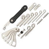 OMEGAKEY On-The-Road Multi-Tool Black OMEGAKEY ON THE ROAD BLACK by OMEGAKEY