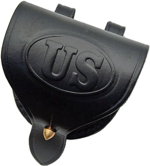 Pakistan Plain Leather Cap Pouch US HS7847US