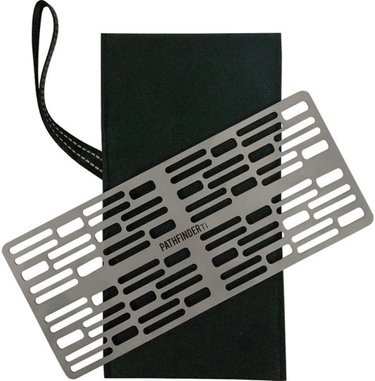 Pathfinder Titanium Grill w/Carry Pouch TIGRILL