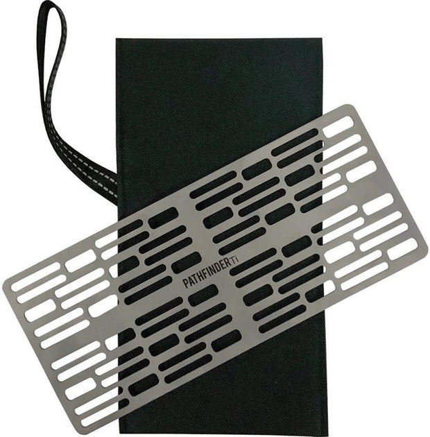 Pathfinder Titanium Grill w/Carry Pouch TIGRILL