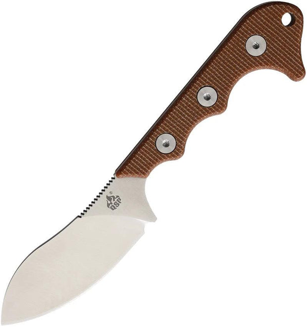 QSP Knife Neckmuk Neck Knife Brown QS125-E by QSP Knife