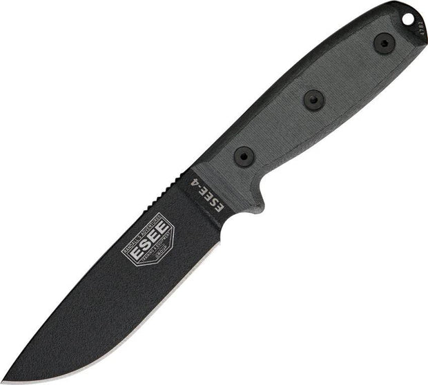 ESEE Model 4 Plain Edge ES-4PMB by ESEE