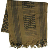 Red Rock Outdoor Gear Shemagh Head Wrap OD/BLK 70-00 by Red Rock Outdoor Gear