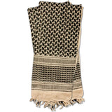 Red Rock Outdoor Gear Shemagh Head Wrap Khaki/BLK 70-02 by Red Rock Outdoor Gear