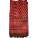 Red Rock Outdoor Gear Shemagh Head Wrap Red/BLK 70-04 by Red Rock Outdoor Gear