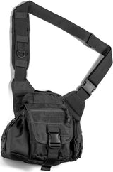 Red Rock Outdoor Gear Hipster Sling Bag - Black 80138BLK by Red Rock Outdoor Gear
