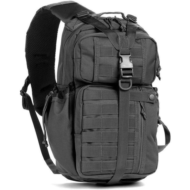 Red Rock Outdoor Gear Rambler Sling Backpack Black 80201BLK by Red Rock Outdoor Gear