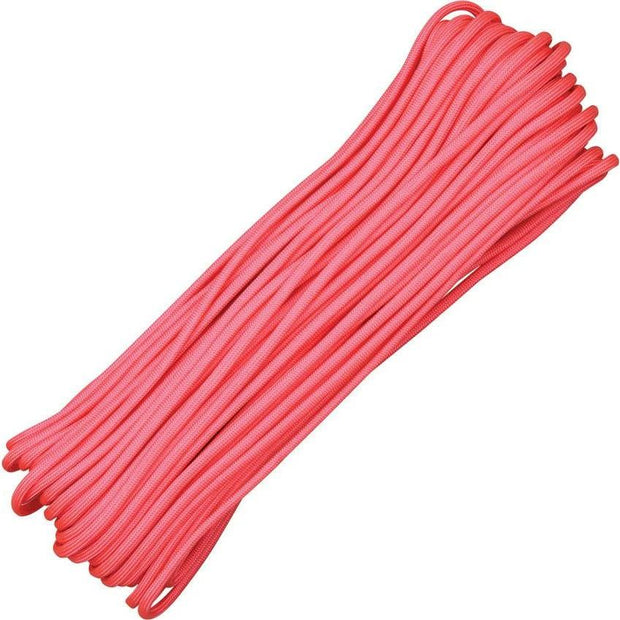 Parachute Cord Parachute Cord Pink 100 ft by Parachute Cord