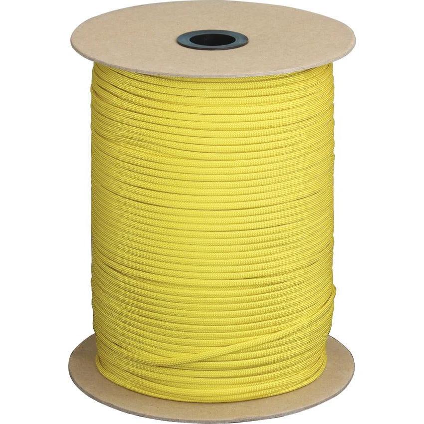 Parachute Cord Parachute Cord Yellow 1000 ft by Parachute Cord