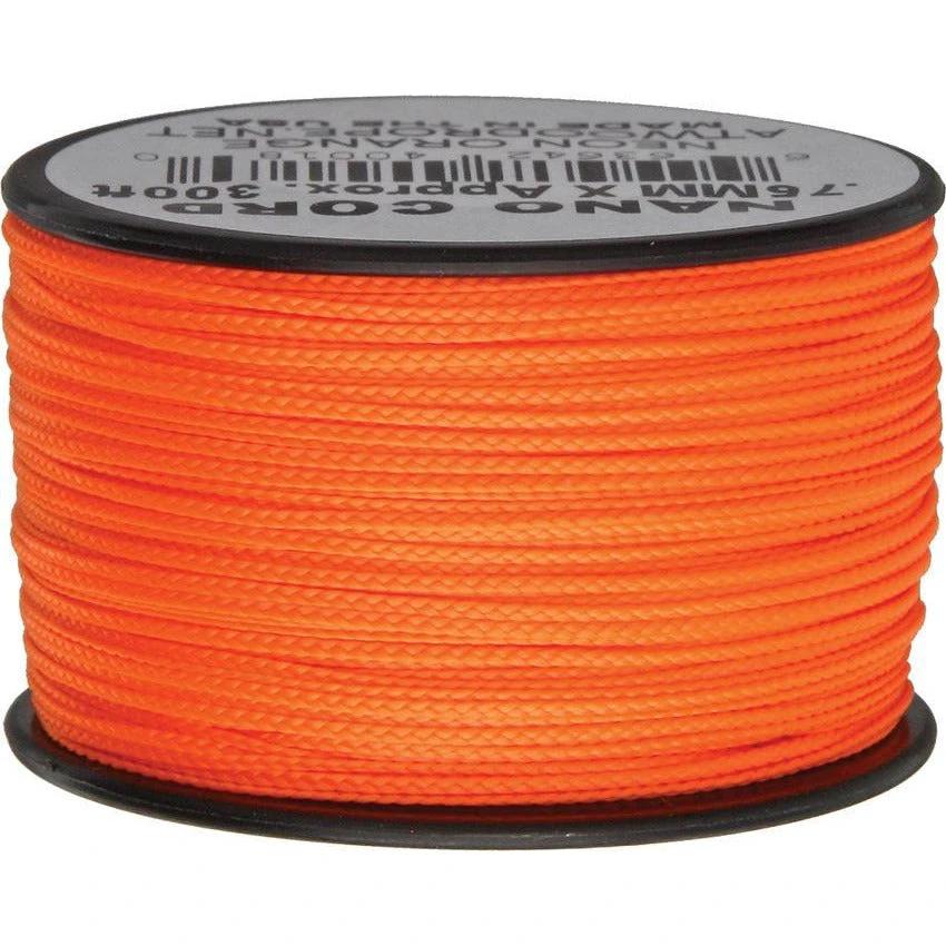 Parachute Cord Nano Cord Neon Orange NS17 - NEON ORANGE by Parachute Cord