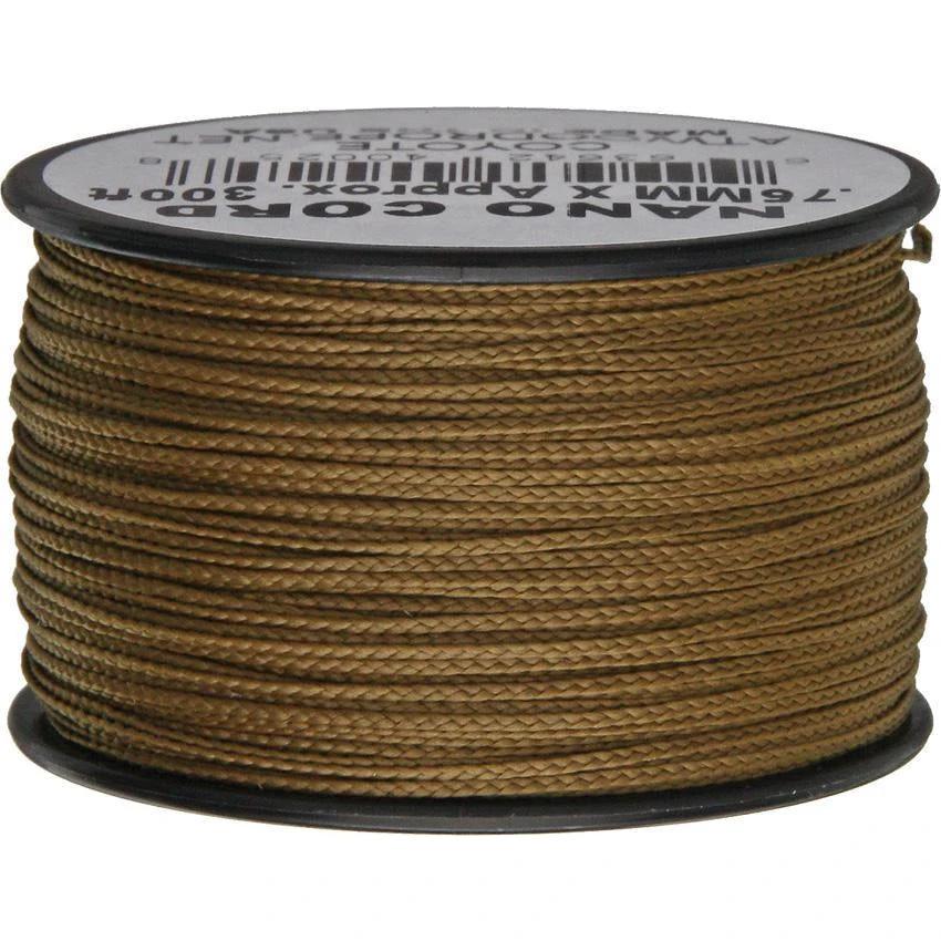 Parachute Cord Nano Cord Coyote NS24 - COYOTE by Parachute Cord