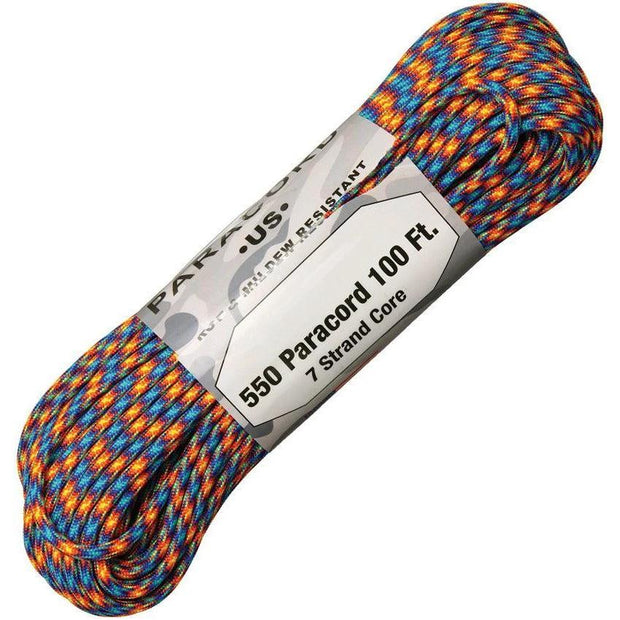 Marbles Parachute Cord Fire & Ice P69 - FIRE & ICE by Marbles