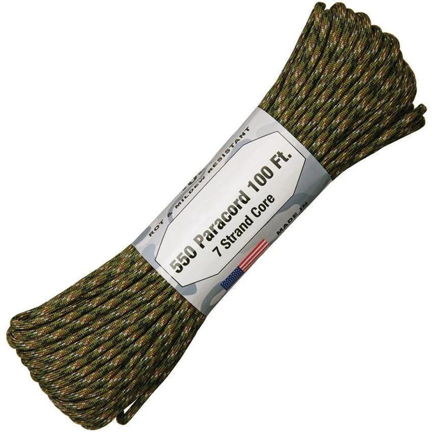 Marbles Parachute Cord Digi Woodland C26 - DIGITAL WOODLAND by Marbles