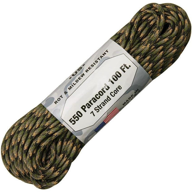 Marbles Parachute Cord Forest Camo C28 - FOREST CAMO by Marbles