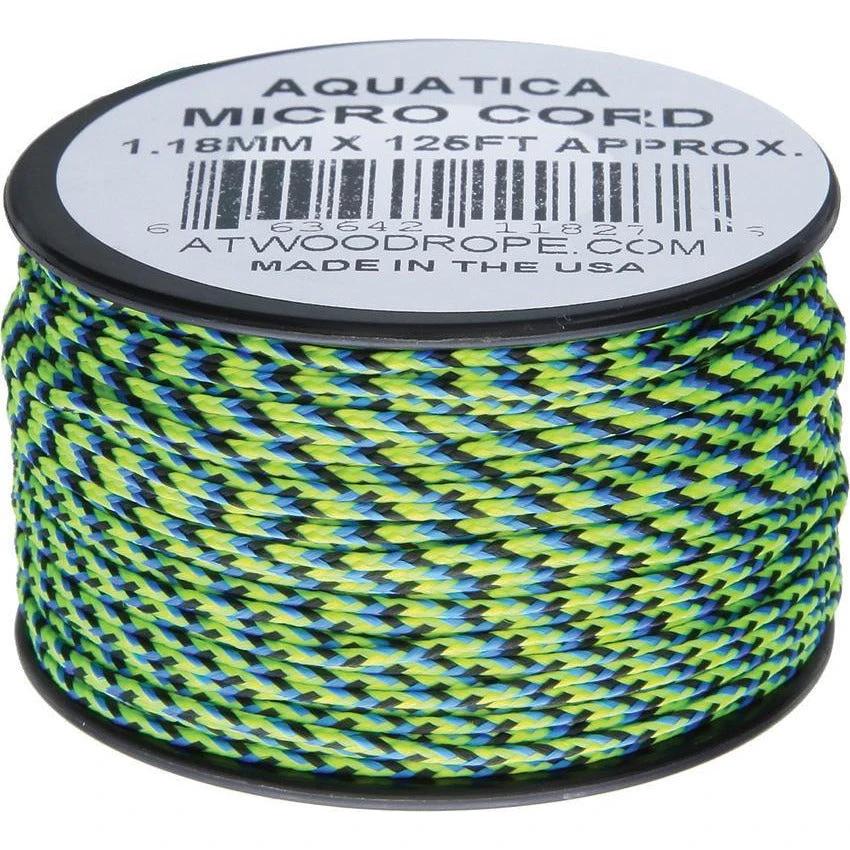Atwood Rope MFG Micro Cord 125ft Aquatica MP08 - AQUATICA by Atwood Rope MFG