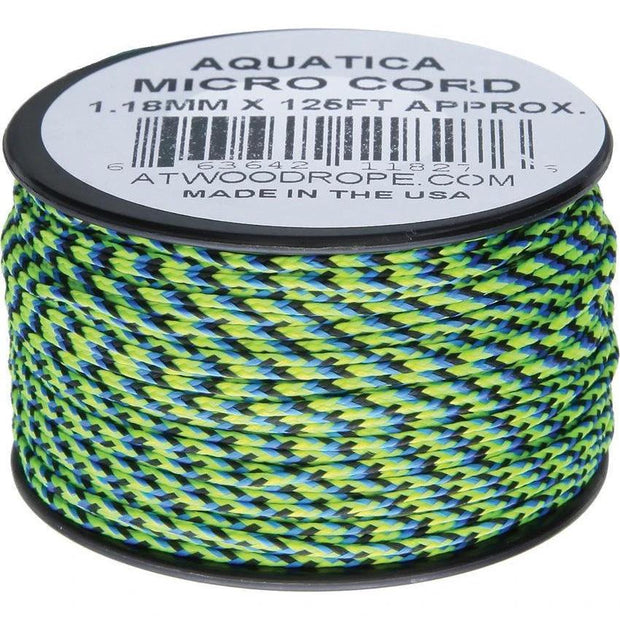 Atwood Rope MFG Micro Cord 125ft Aquatica MP08 - AQUATICA by Atwood Rope MFG