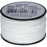 Atwood Rope MFG Micro Cord 125ft White MS08 - WHITE by Atwood Rope MFG