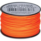 Atwood Rope MFG Micro Cord 125ft Neon Orange MS17 - NEON ORANGE by Atwood Rope MFG