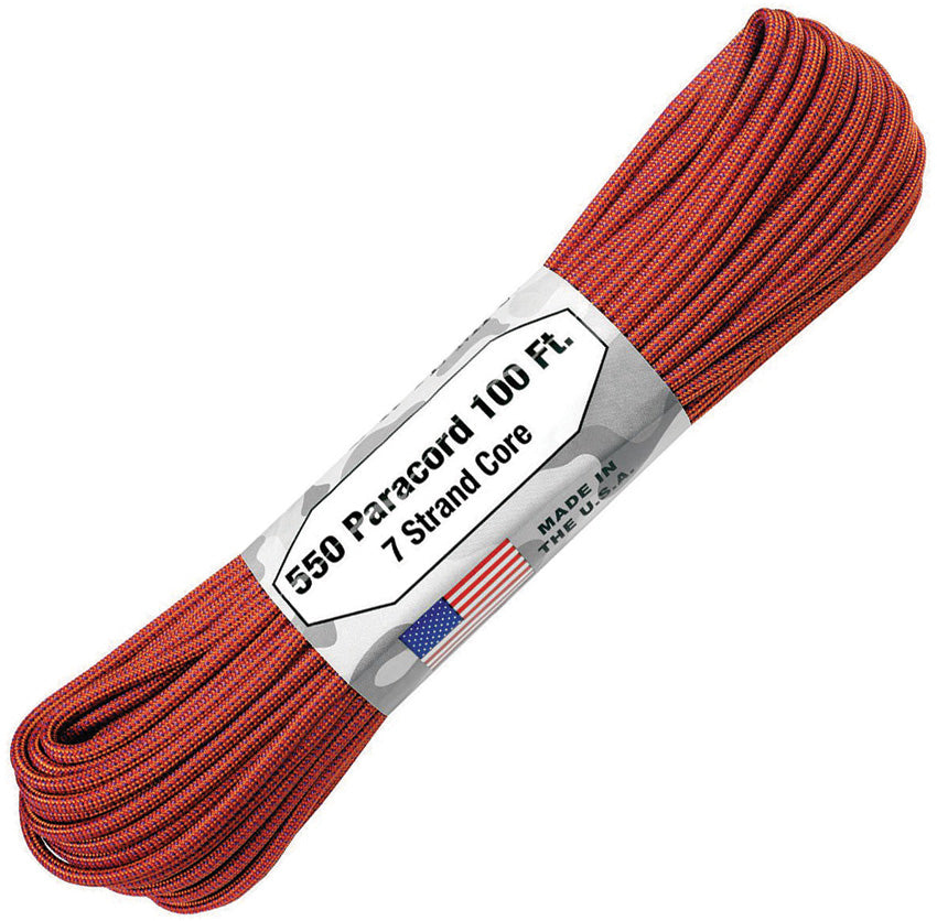 Atwood Rope MFG Color-Changing Paracord Molten CC10 - MOLTEN ORANGE