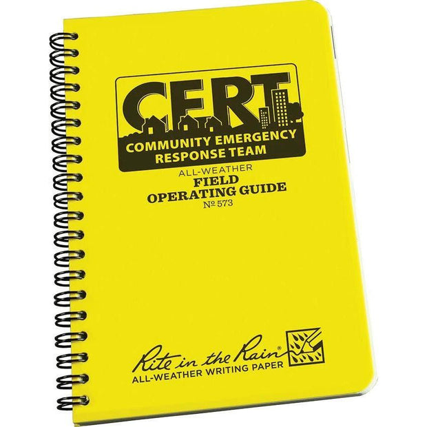 Rite in the Rain CERT Field Operators Guide 573 by Rite in the Rain