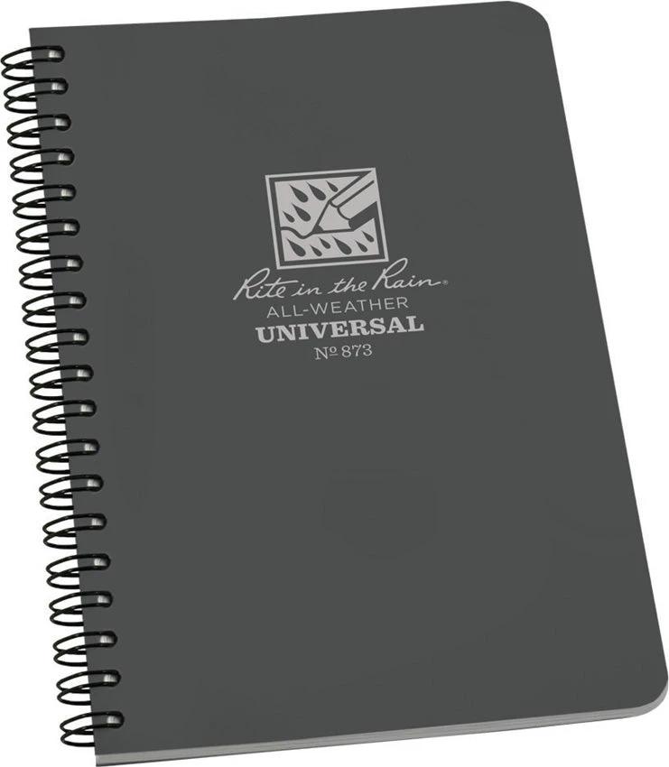 Rite in the Rain Side Spiral Notebook Gray 873 by Rite in the Rain