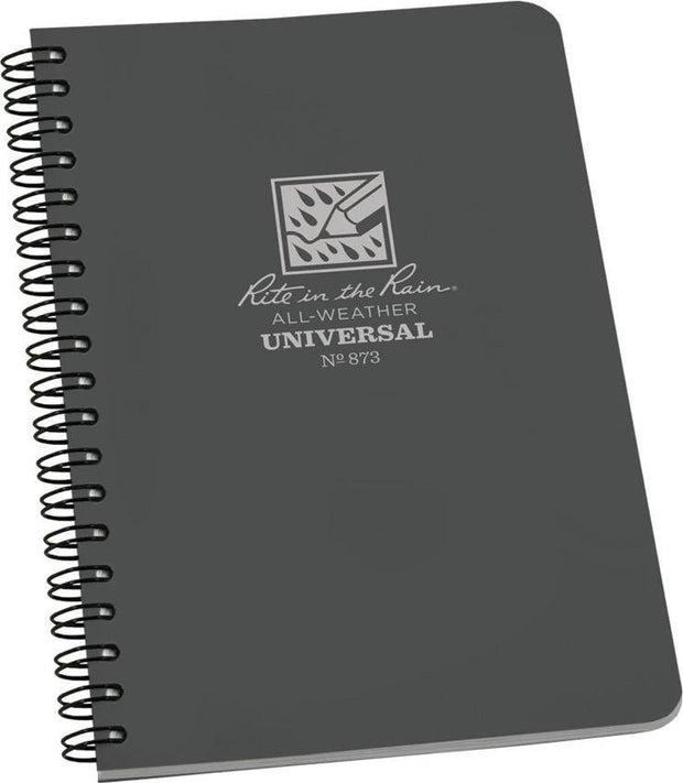 Rite in the Rain Side Spiral Notebook Gray 873 by Rite in the Rain