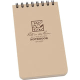 Rite in the Rain 3 x 5 Top Spiral Notebook Tan 935T by Rite in the Rain