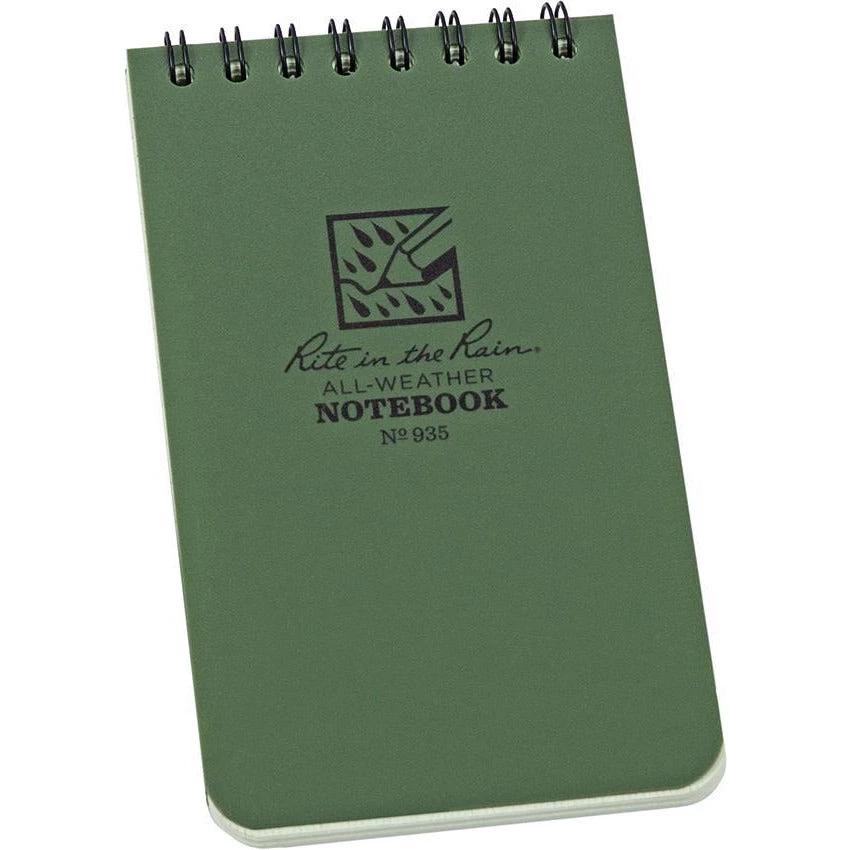 Rite in the Rain 3 x 5 Top Spiral Notebook 935 by Rite in the Rain