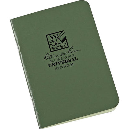 Rite in the Rain Mini Stapled Notebook 3 Pack 971FX-M by Rite in the Rain
