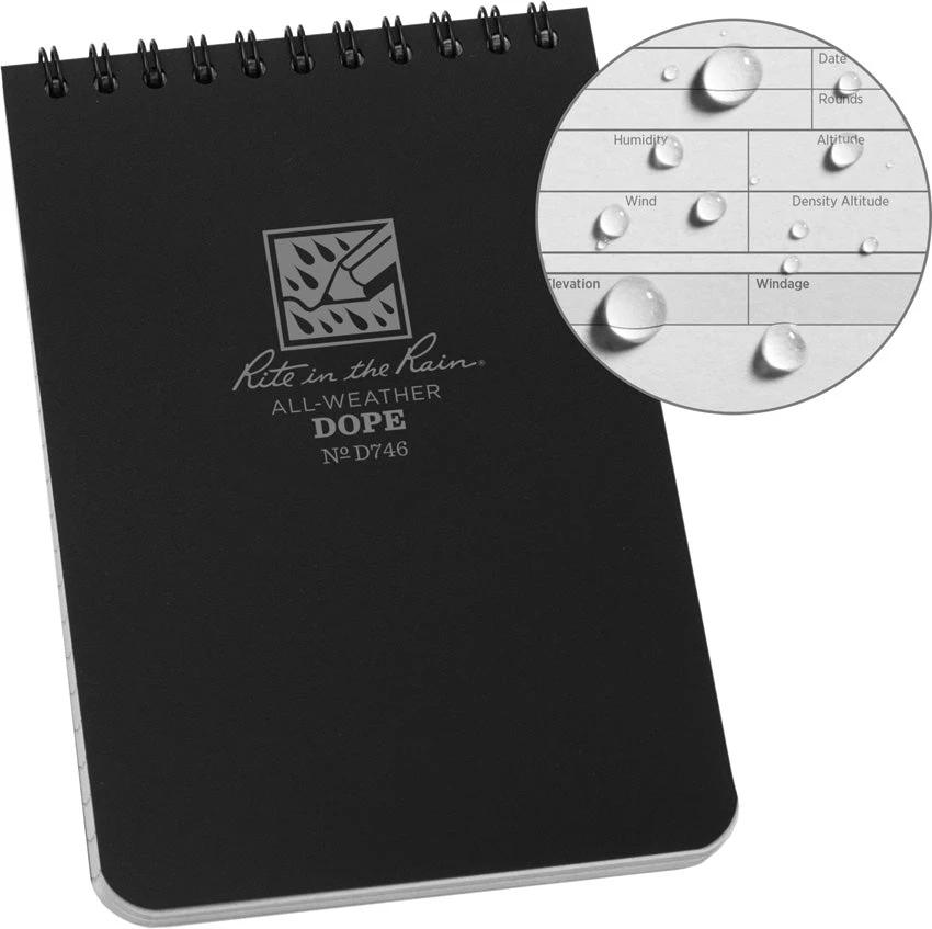 Rite in the Rain D.O.P.E. Spiral Logbook D746 by Rite in the Rain