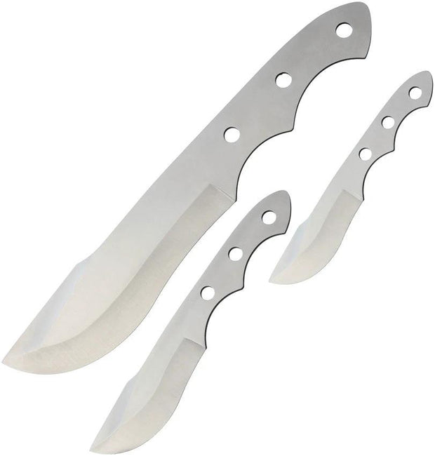 Rough Ryder Knifemaking Blade Set 3pc RR1717 by Rough Ryder