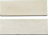 Rough Ryder Handle Scales White Bone WHITE SMOOTH 3" X 1" by Rough Ryder