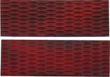 Rough Ryder Knife Scales Red Jigged Bone RED JIGGED 3" X 1" by Rough Ryder