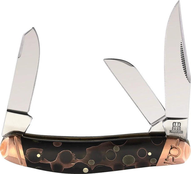 Rough Ryder Sowbelly Copper Swirl KB302R by Rough Ryder