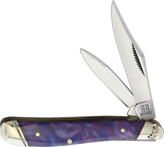 Rough Ryder Peanut Purple Swirl RR2150 / KB206R by Rough Ryder