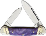 Rough Ryder Small Canoe Purple Swirl RR2151 / KB204R by Rough Ryder