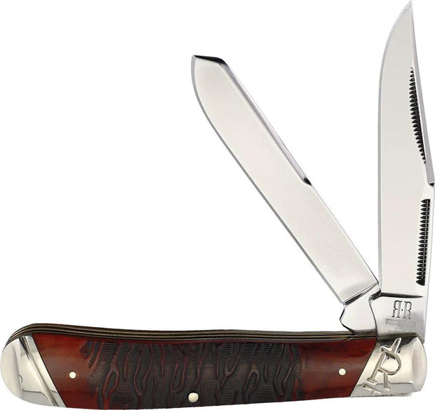 Rough Ryder Tiger Trapper RR2218 KB201R TIGER by Rough Ryder
