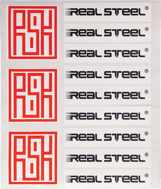 Real Steel Sticker Sheet 