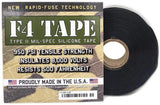 Rescue Tape F4 Mil-Spec Silicone Tape Blk F4 TAPE BLACK by Rescue Tape
