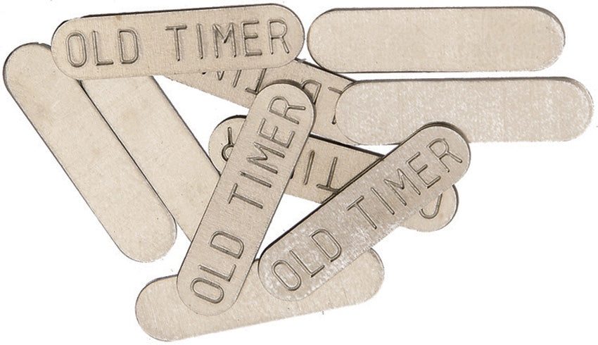 Schrade Old Timer Medium Shield – Nickel Silver (Pack of 10)