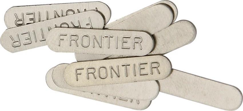 Schrade 412 Frontier Shield – Oval Design, Made in USA by Schrade