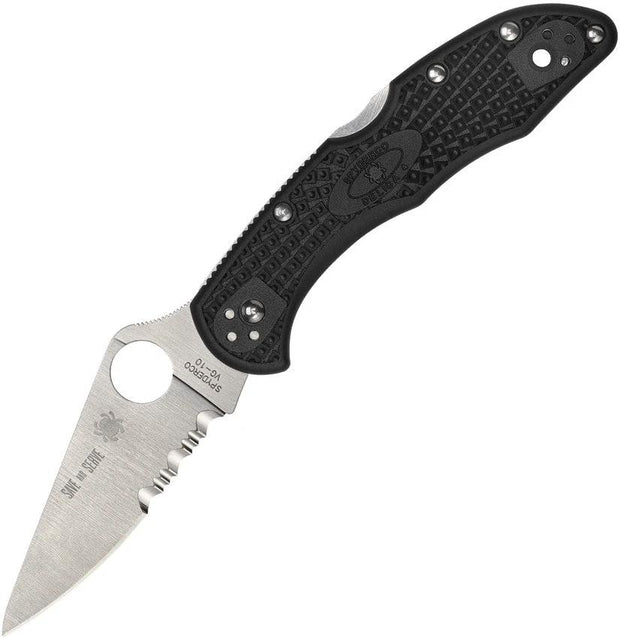 Spyderco Delica 4 Lockback Red Line C11FPSBKRD by Spyderco
