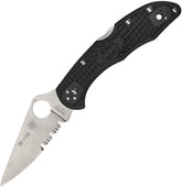 Spyderco Delica 4 Lockback Red Line C11FPSBKRD