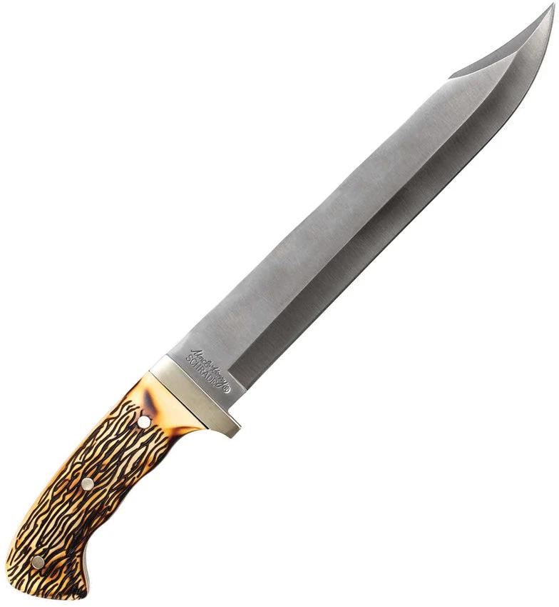 Schrade 1116424 Uncle Henry Bowie Knife – Classic Outdoor Power by Schrade