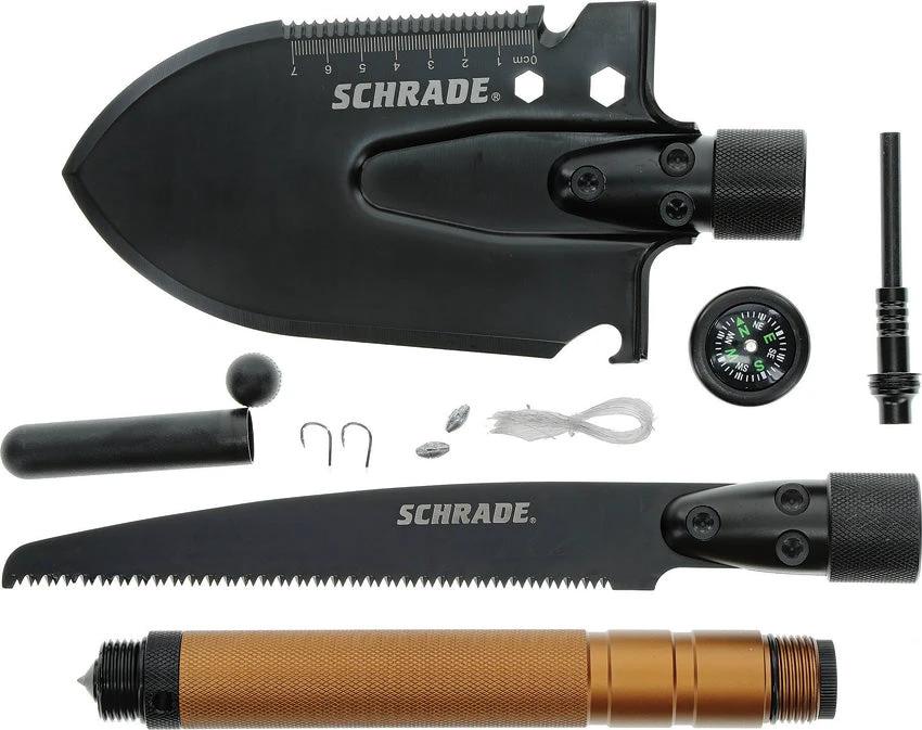 Schrade 1124292 Frontier Shovel Saw Combo – Durable Survival Tool by Schrade