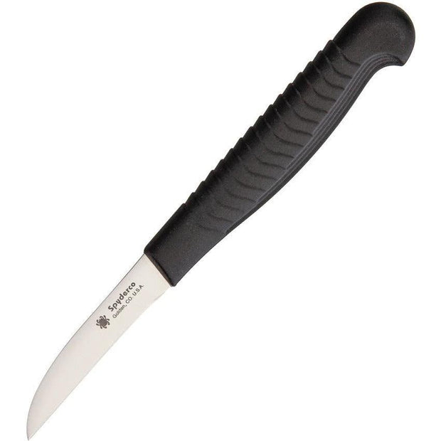 Spyderco Mini Paring Plain Black K09PBK by Spyderco