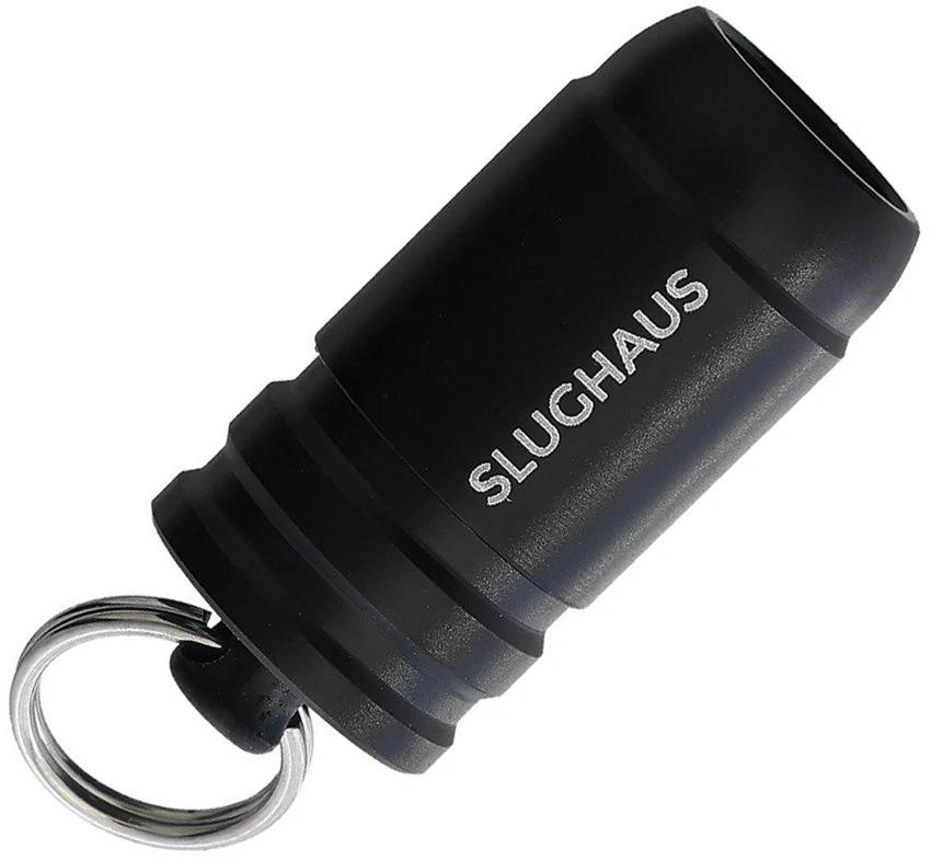 Slughaus BULL3T Micro Flashlight Black BULL3T - BLACK ALUMINUM by Slughaus