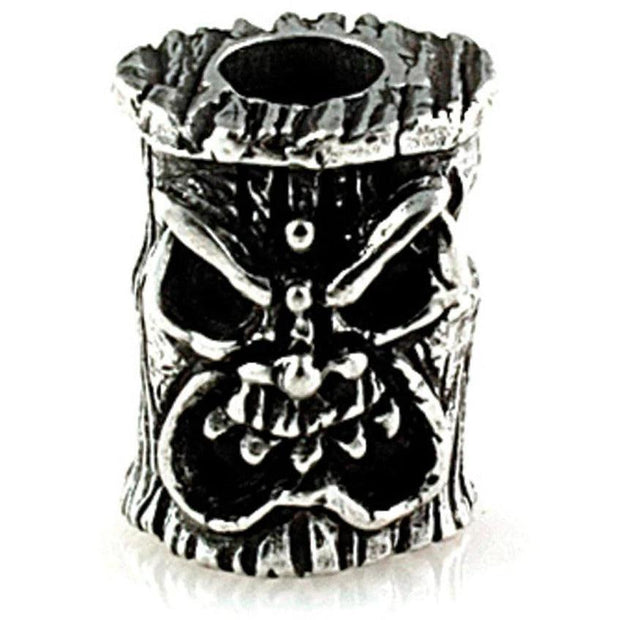 Schmuckatelli Co Ona Tiki Bead Pewter OP by Schmuckatelli Co